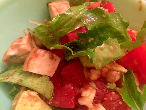 スモークモッツァレラ☆バルササラダ!チョッキング